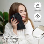 YRALY Makeup Towels - Pack of 6 - Soft Cotton Wipes for Face and Makeup Removal. Essential Items for Hospitality.